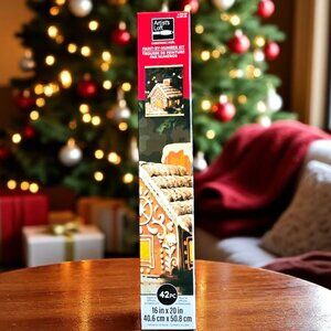 Artist's Loft Paint-By-Number Kit - Gingerbread House - 16 x 20- Canvas